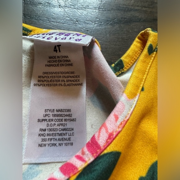 Blueberi Boulevard 4T dress and plink and brown lace dress 4T​ - Picture 3 of 8